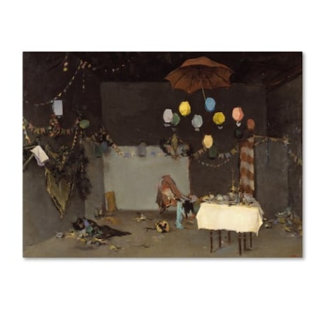 Trademark Fine Art Ramon Casas 'Studio Interior' Canvas Art, 14x19 AA00743-C1419GG